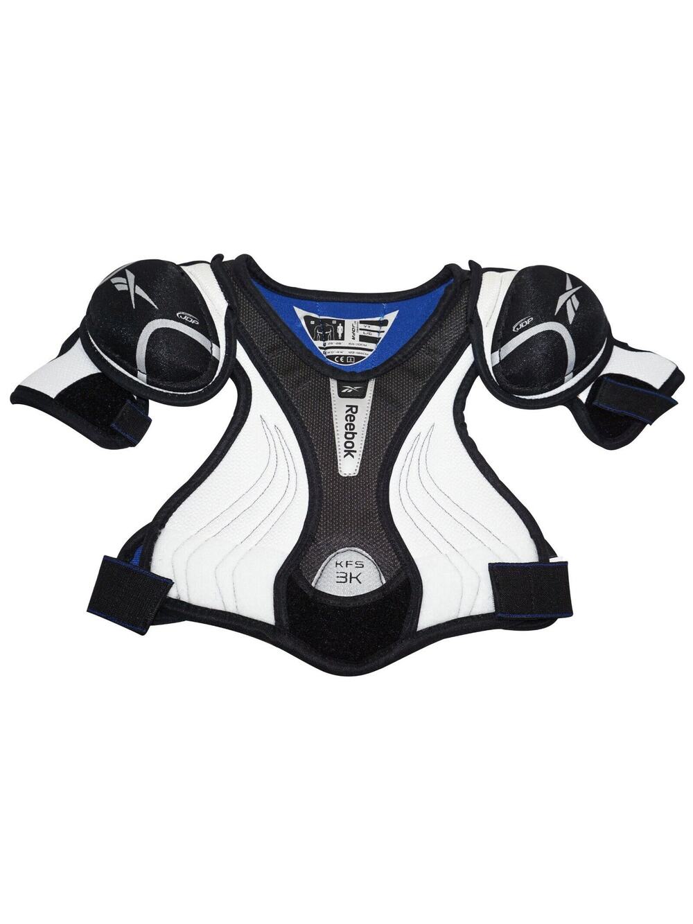 Reebok Yth Large 3k - Powered by Jofa Chest Shoulder Pads Hockey Youth 4'0"-4'4"